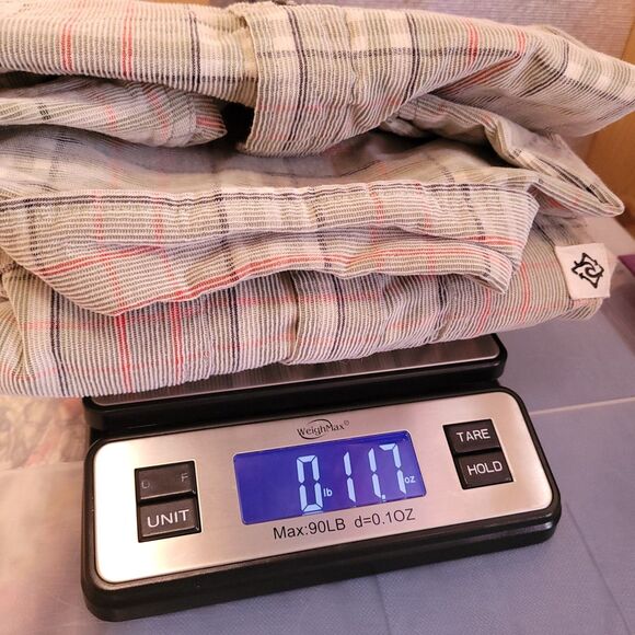 Ripcurl Corduroy Shirt Mens Small Plaid Green, Red - Picture 10 of 10